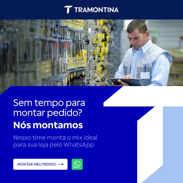 This image ad from Tramontina aims to help save customers time by having their team put together the ideal mix for their