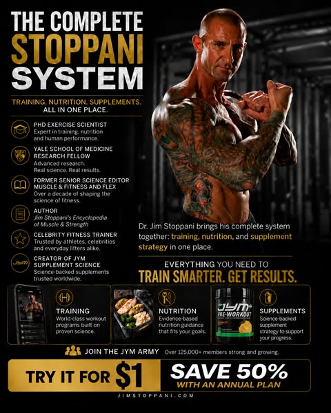 Dr. Jim Stoppani ad