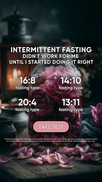 The ad speaks to people for whom intermittent fasting has not worked. It positions the brand as the solution, indicating