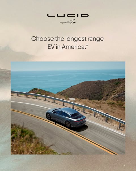 Lucid Motors ad