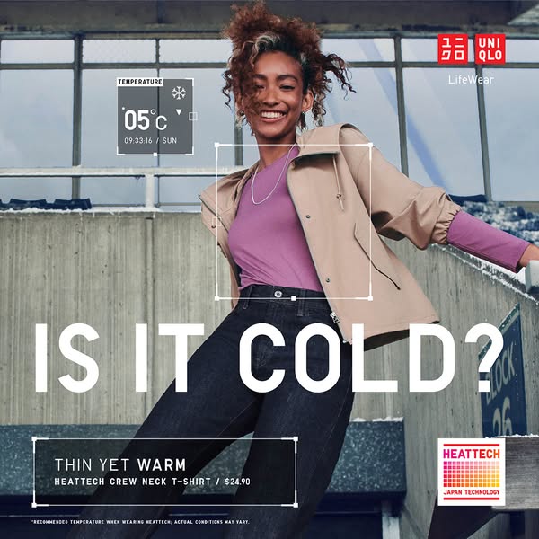 Uniqlo Australia ad