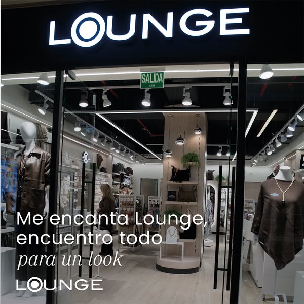 This ad features a testimonial about how the customer loves Lounge because she can find everything for a Lounge look.
