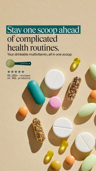 AG1 by Athletic Greens ad