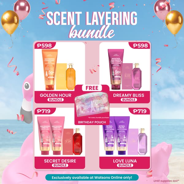 Luxe Organix Philippines ad