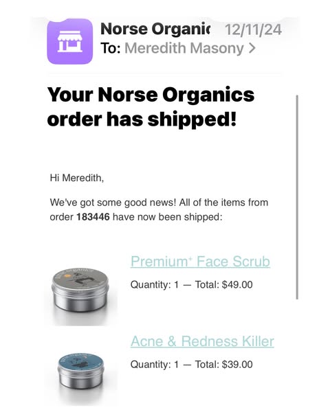 Meredith Masony ad