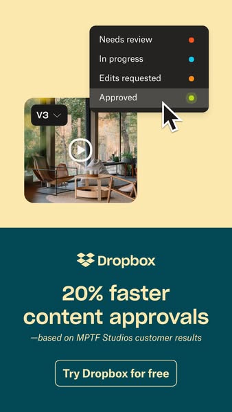 Dropbox ad