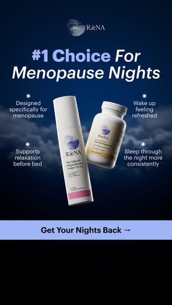 Raena Health & Hormones ad