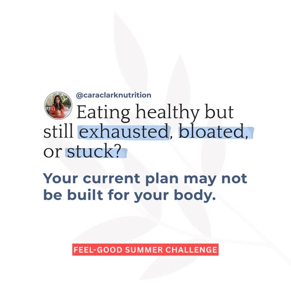 Cara Clark Nutrition ad