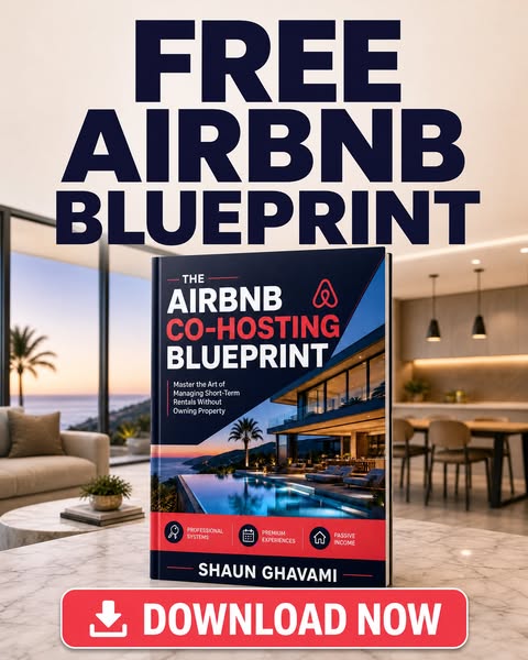 Shaun Ghavami - Airbnb Coach ad