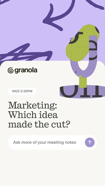 Granola ai ad