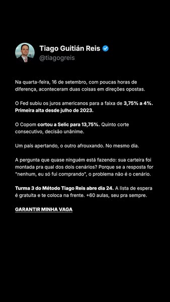 Tiago Reis ad