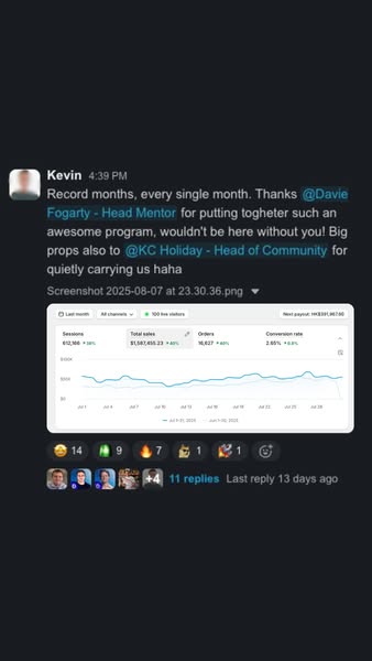 This ad uses a screenshot of a social media post to highlight positive feedback and results, aiming to build trust and c