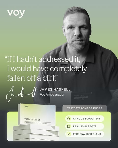 James Haskell ad