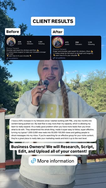 Personal Brand Launch ad