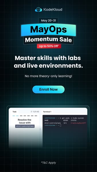 KodeKloud ad