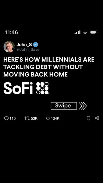 This ad is designed to look like a screenshot from a Twitter post, in which a profile named John_S, username @John_Saver