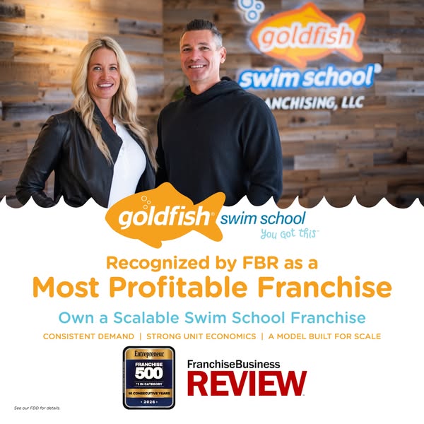 Goldfish Swim School ad