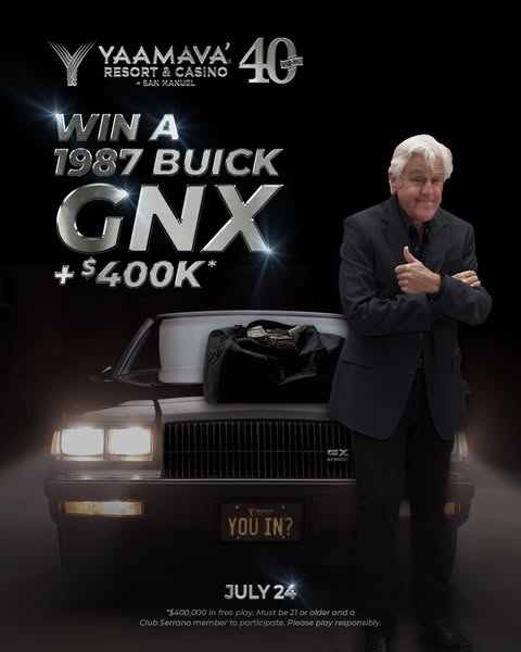 Jay Leno's Garage ad