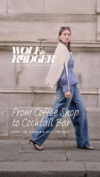 This Meta image ad for Wolf & Badger, which brands itself as showcasing the world's best independent brands, pro