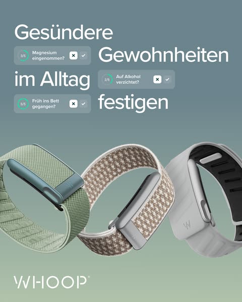 This ad for WHOOP targets users who want to track their health and fitness. The ad uses questions to encourage the viewe
