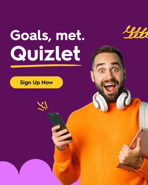 This ad for Quizlet is designed to capture the attention of students who are looking to improve their study habits. It f