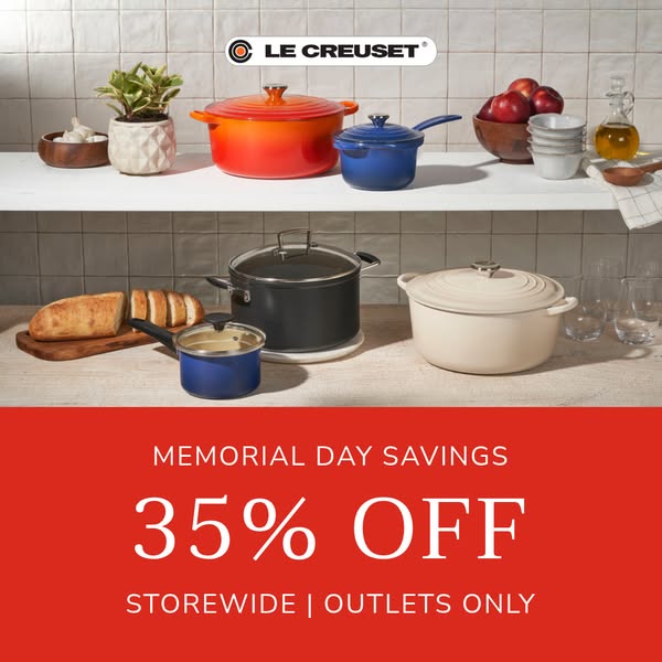 Le Creuset ad