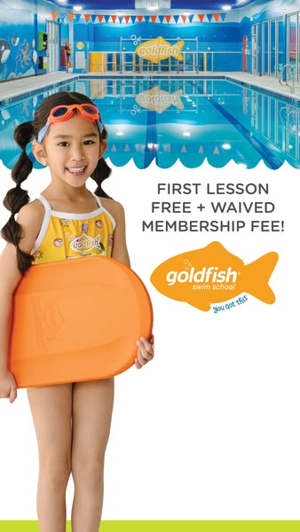 Goldfish Swim School ad