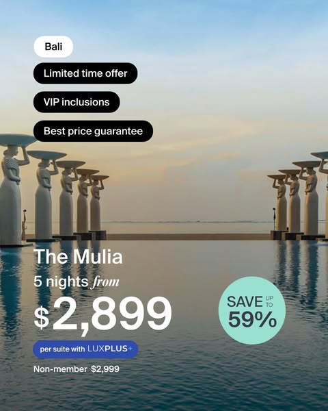 Luxury Escapes ad