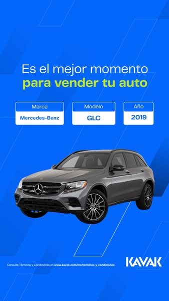 This ad by Kavak promotes selling your car. It uses the headline "It's the best time to sell your car". Th