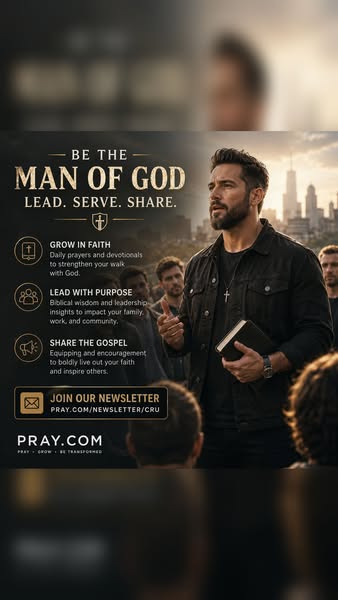 Pray Believe Receive ad