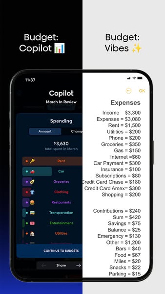 Copilot Money ad