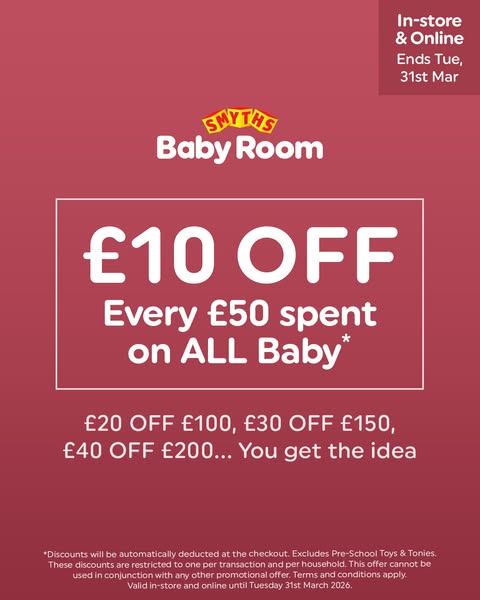 Smyths Toys Superstores ad