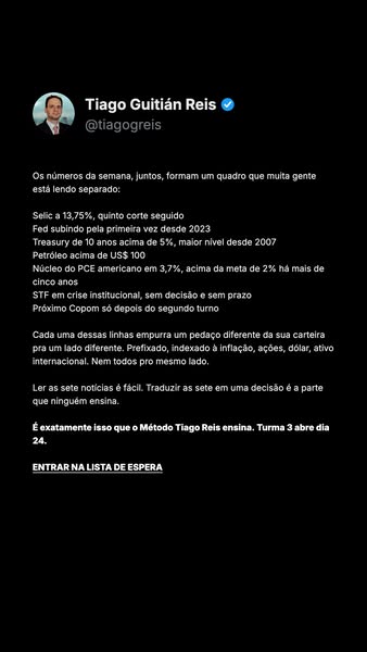 Tiago Reis ad