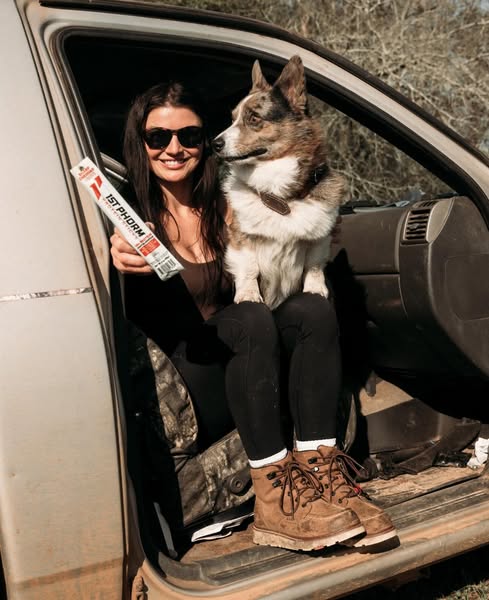 Hannah Barron Outdoors ad