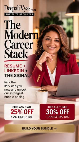 Elite Recruiter - Deepali Vyas ad