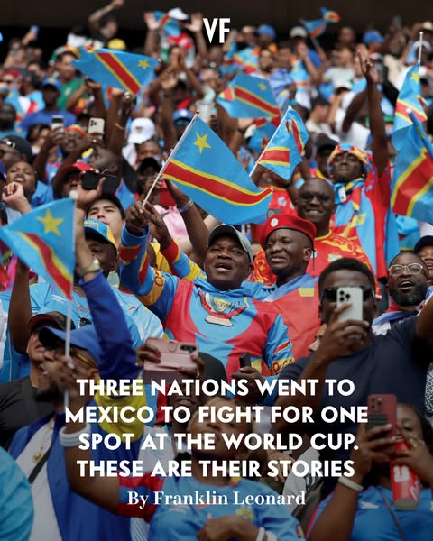 This image ad promotes a Vanity Fair story covering the World Cup.