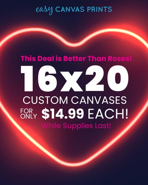 Easy Canvas Prints ad