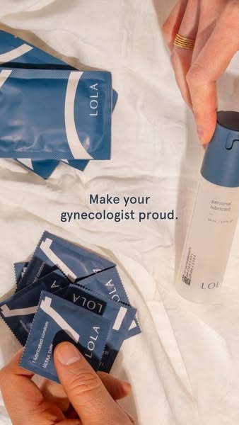 This ad displays the brand LOLA, and attempts to make safe sex more comfortable and appealing, while also alluding to me