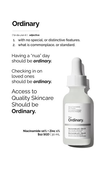 The Ordinary ad