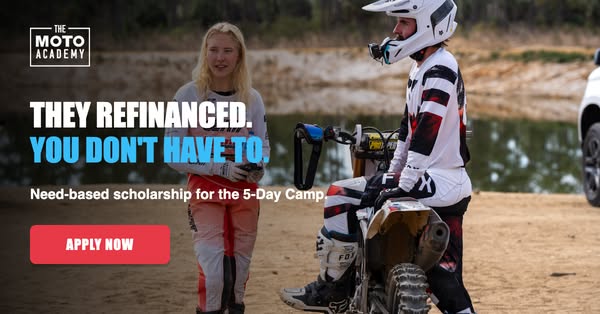 The Moto Academy ad
