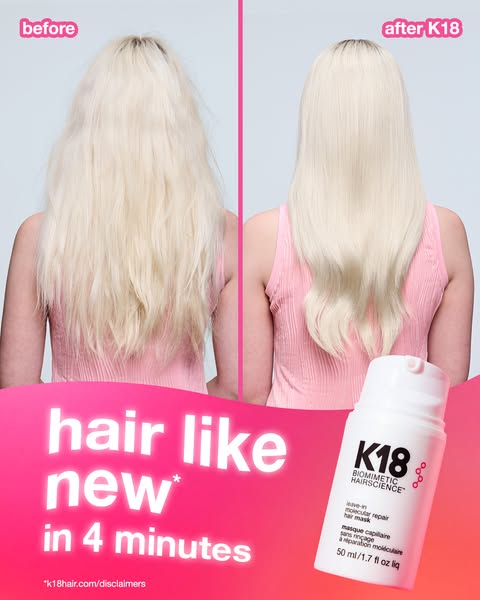 K18 Hair ad