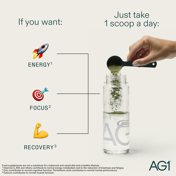 AG1 by Athletic Greens ad