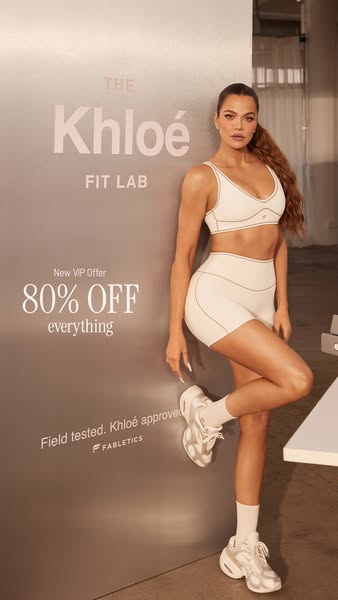 Khloé Kardashian ad