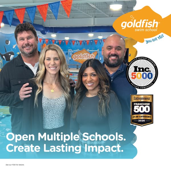 Goldfish Swim School ad