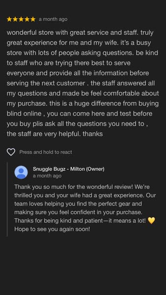 Snuggle Bugz ad