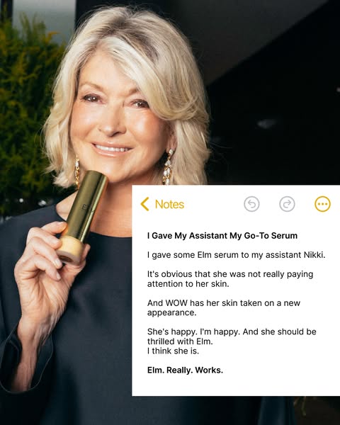 Martha Stewart ad