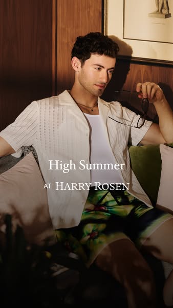 Harry Rosen Inc ad