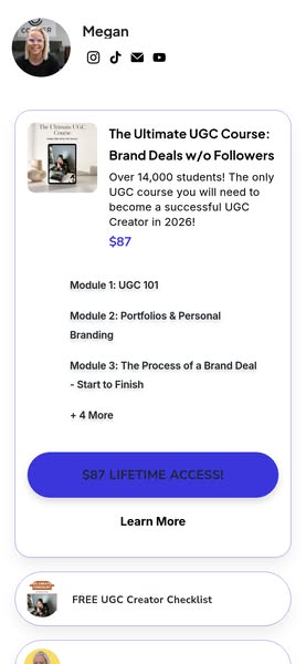 Megan Collier ad
