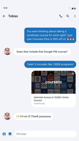 Coursera ad