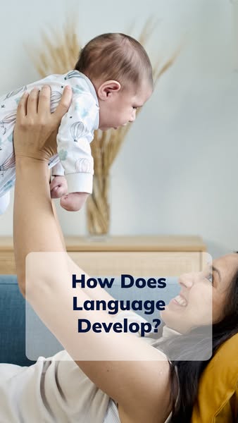 This ad uses an image of a mother holding her baby, with a question in the center of the image that is relevant to paren